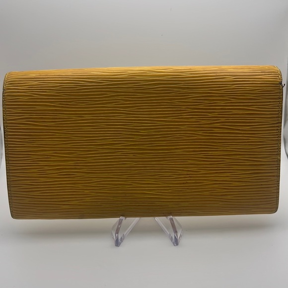 Louis Vuitton Yellow Epi Leather Wallet - Picture 2 of 11